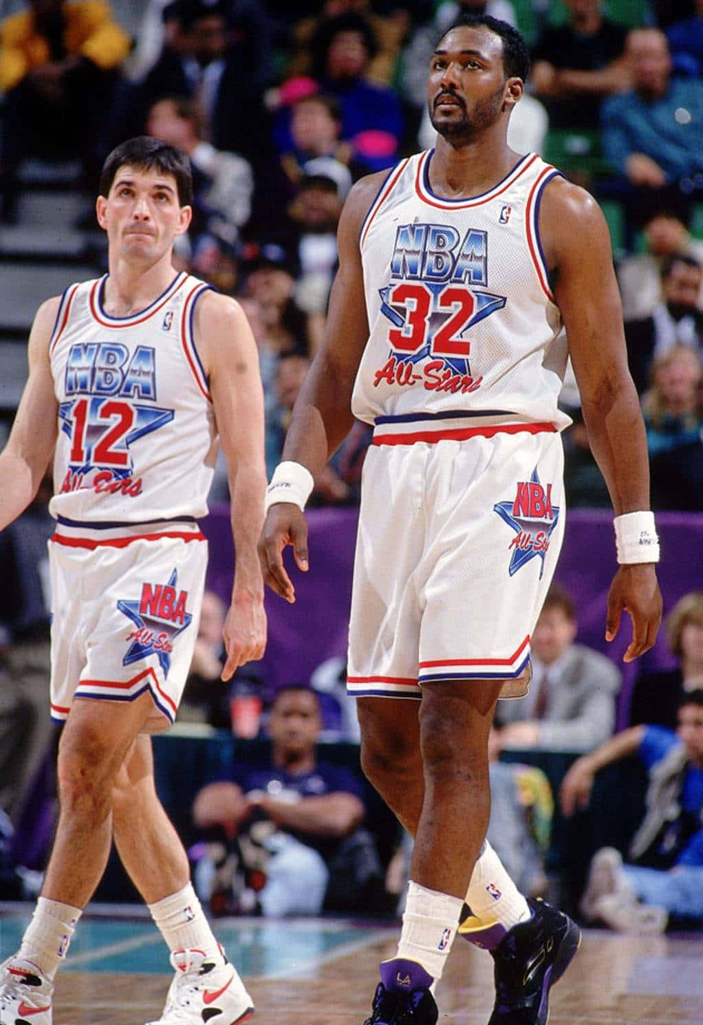 John Stockton Karl Malone All Stars Wallpaper