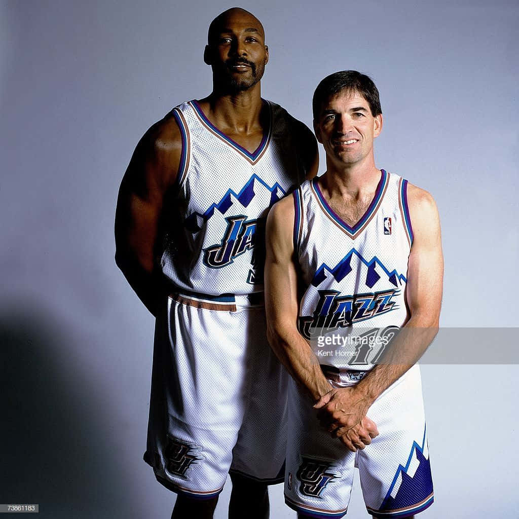 John Stockton Karl Malone Legends Wallpaper