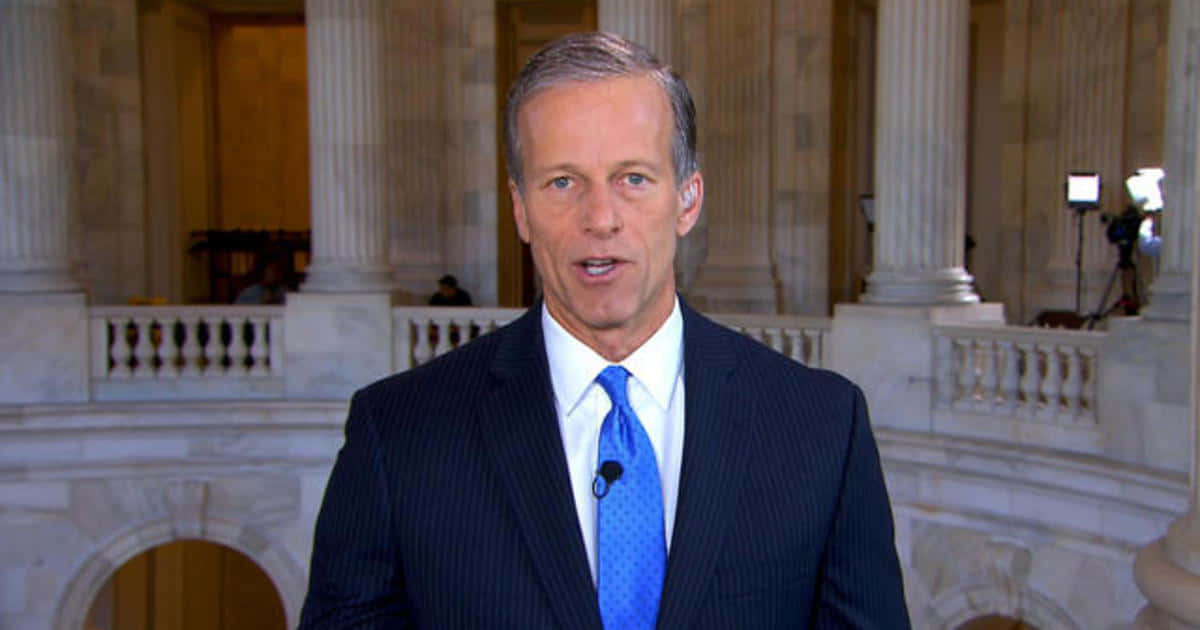 John Thune Looking At The Camera Wallpaper