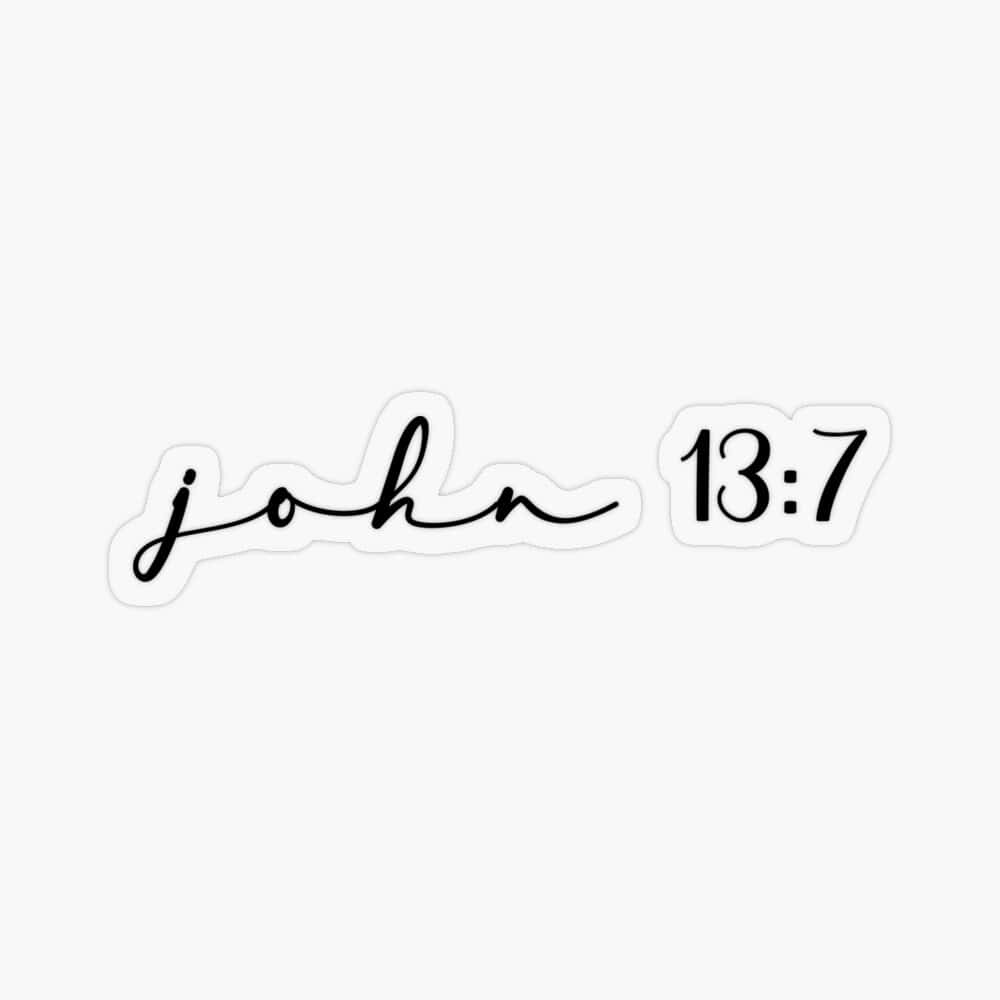 John137 Biblical Verse Sticker Wallpaper