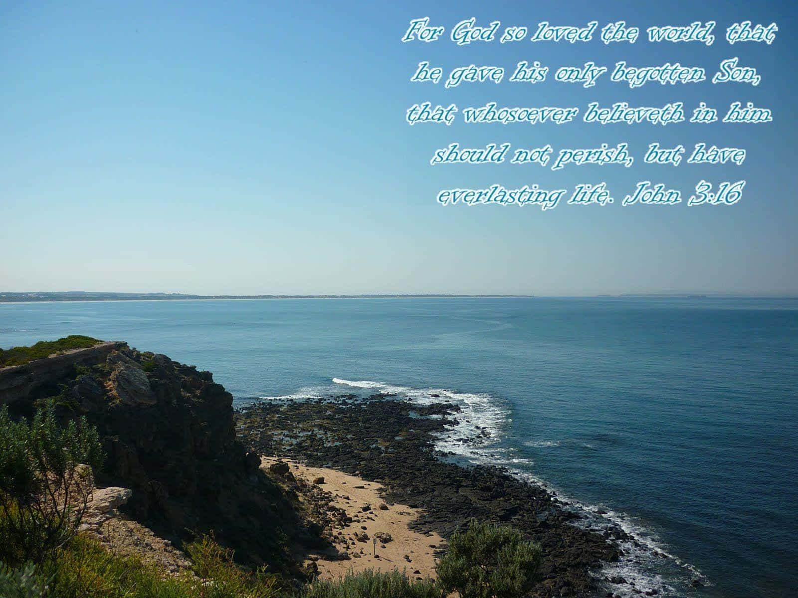 John316 Coastal View Wallpaper