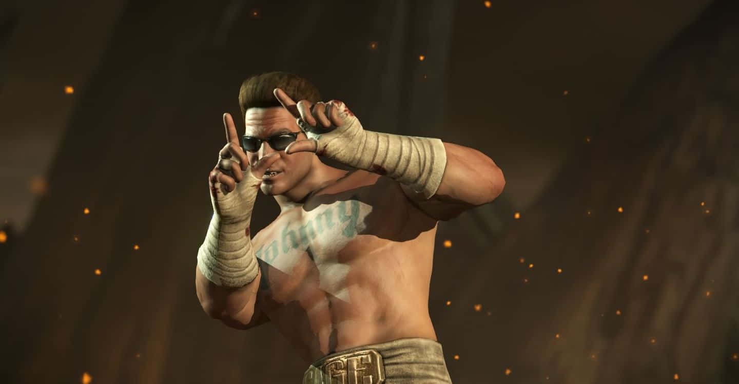 Johnny Cage - Martial Arts Superstar Wallpaper