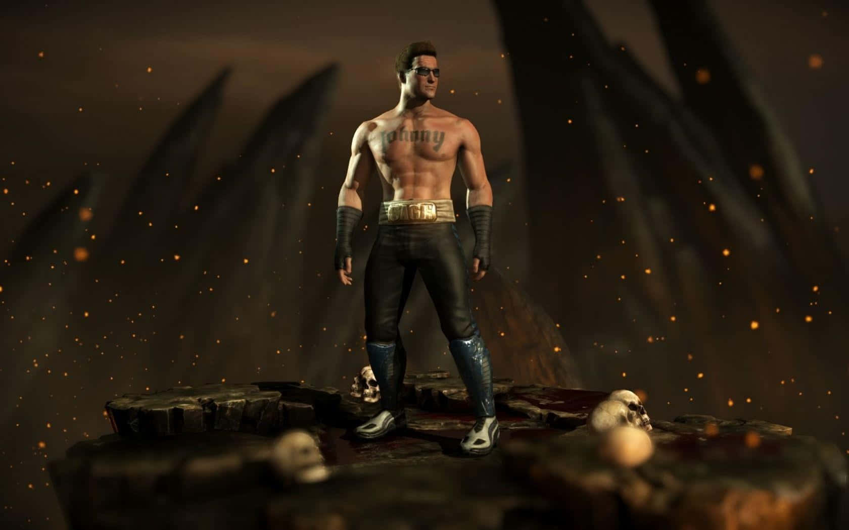 Johnny Cage, The Mortal Kombat Superstar Wallpaper