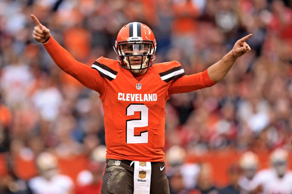 Johnny Manziel Cleveland Browns Quarterback Wallpaper