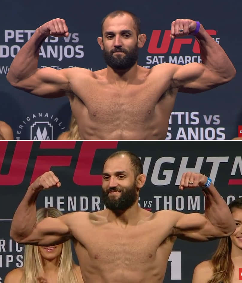 Johny Hendricks Flexing Biceps Wallpaper