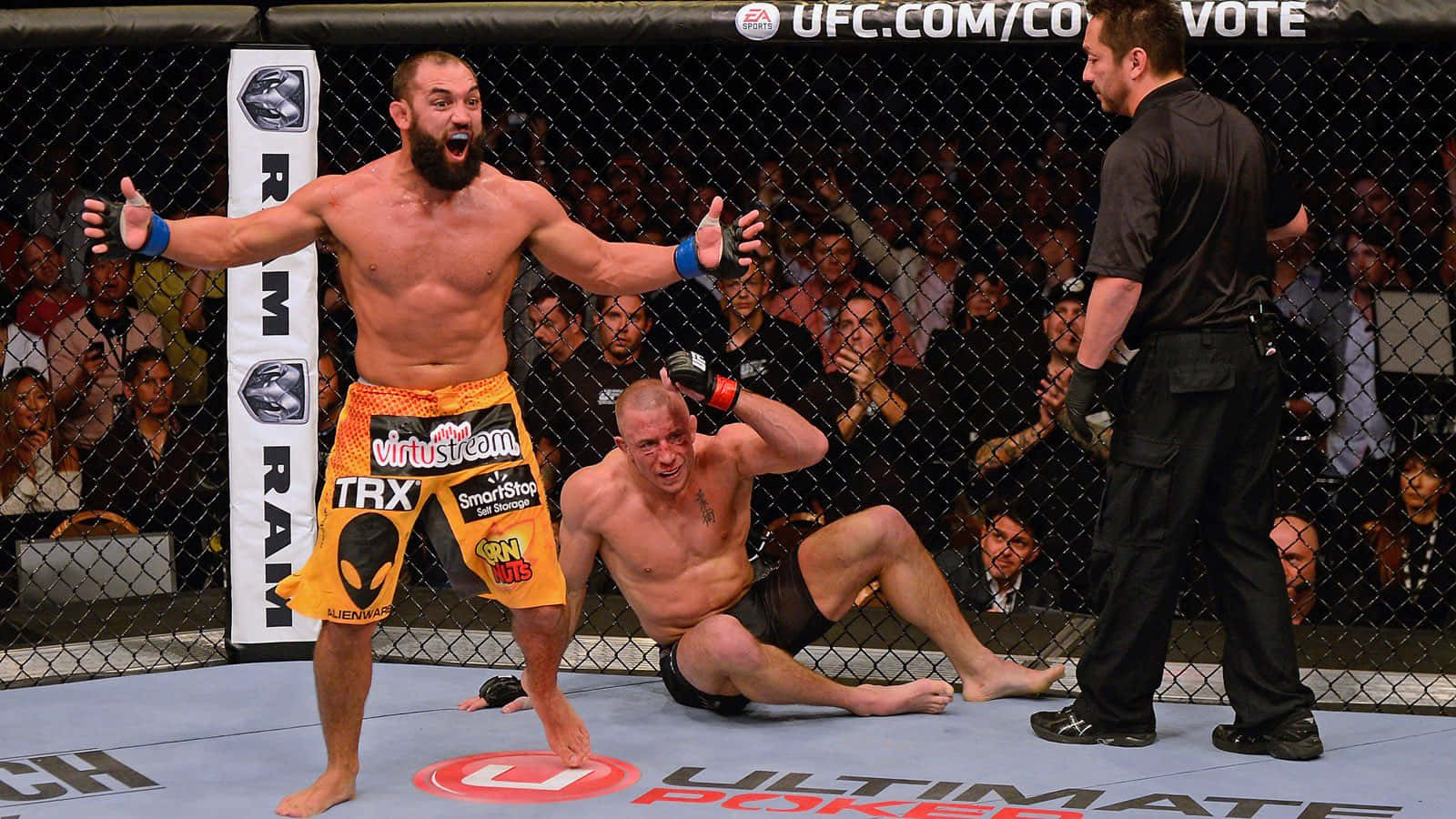 Johny Hendricks Knock Down Wallpaper