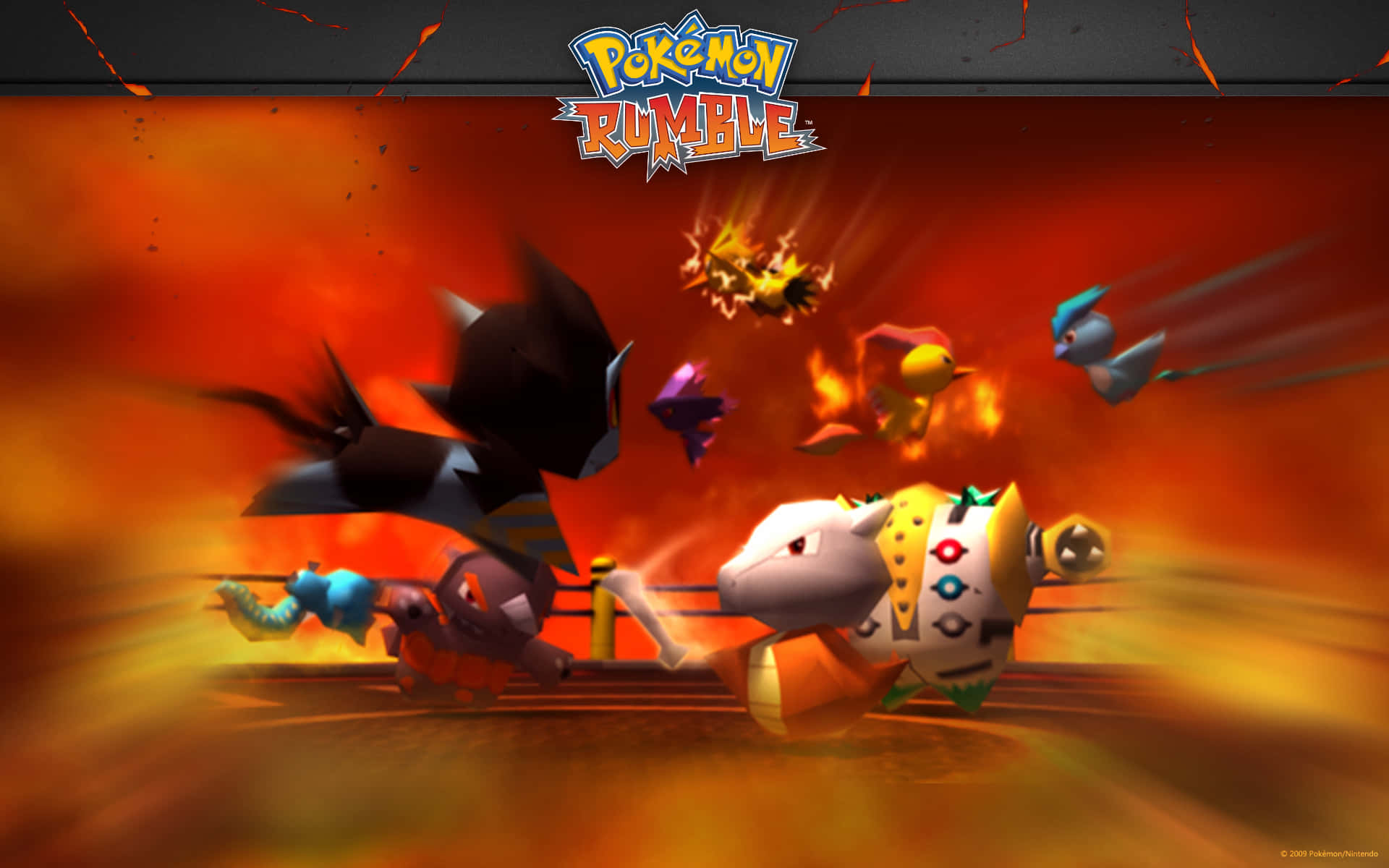 Join In The Adventure With Pokemon Rumble Wallpaper