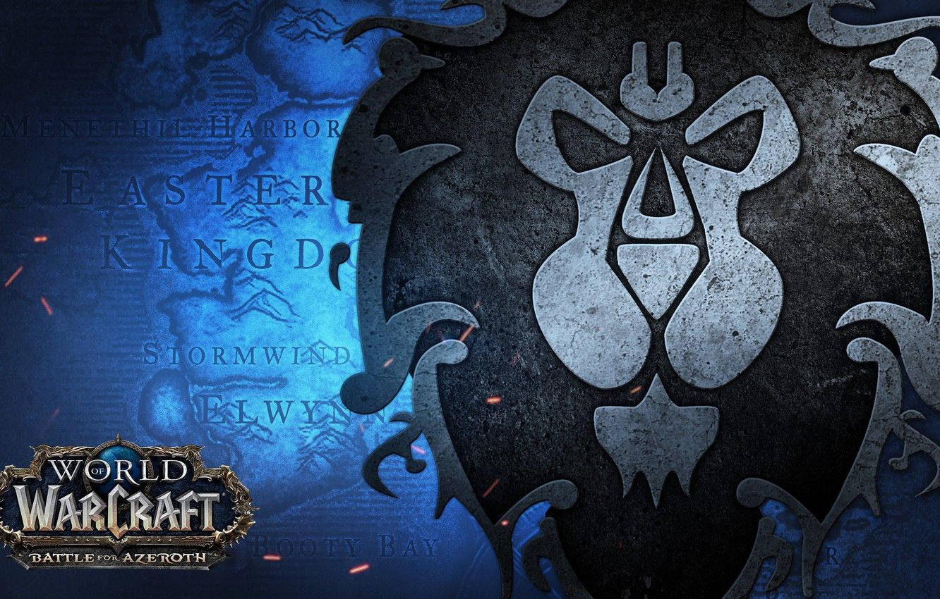 Join The Alliance And Battle For Azeroth! Wallpaper