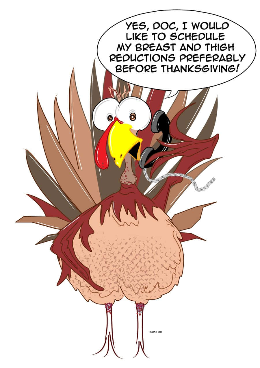 Join The Celebration With These Thanksgiving Cartoons! Wallpaper