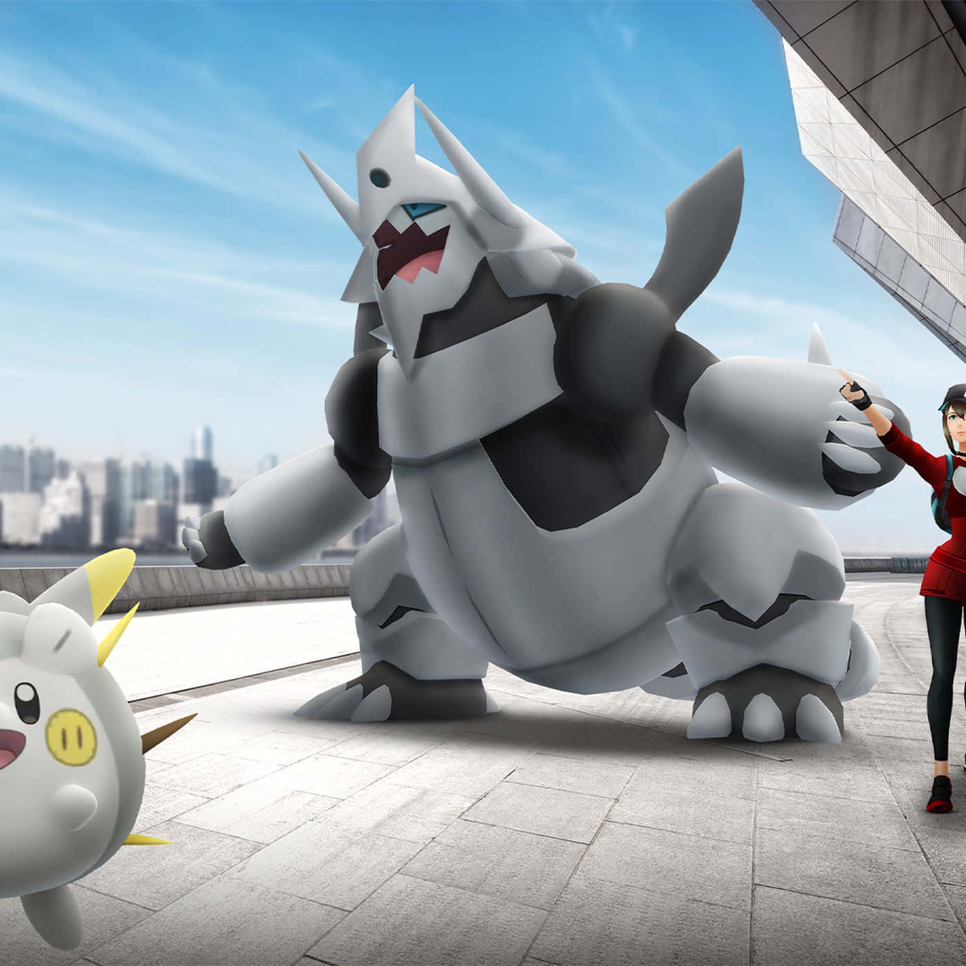 Join The Epic 3d Journey To Explore And Capture Powerful Pokémon Wallpaper