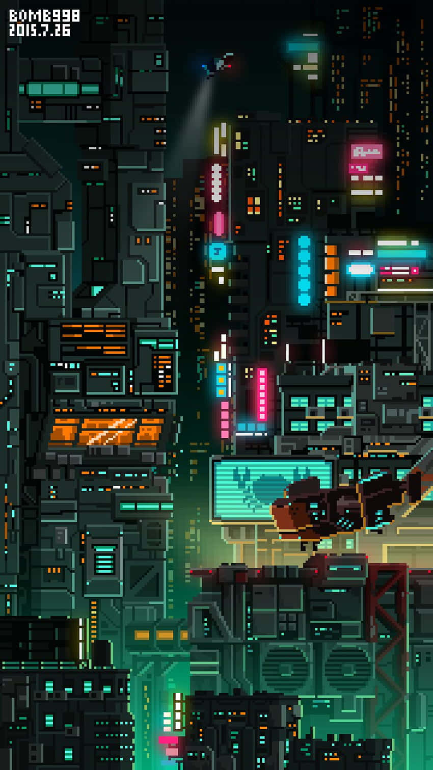 Join The Pixel Game Revolution And Decorate Your World With Vibrant Virtual Visuals Wallpaper