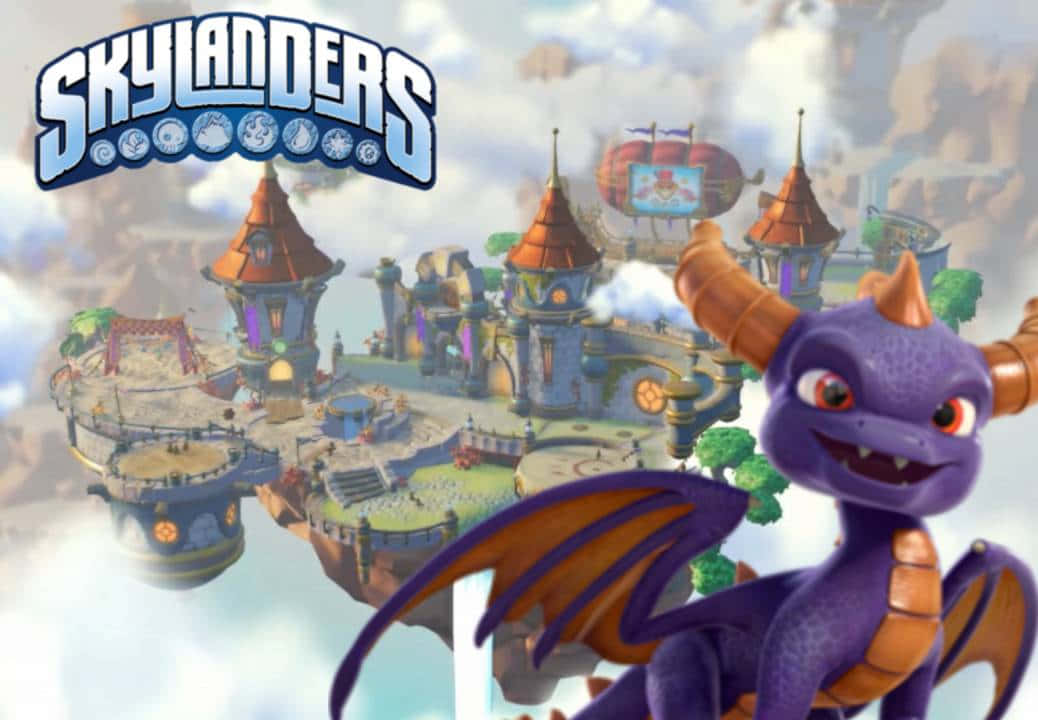 Join The Skylanders - A World Of Adventure Awaits Wallpaper