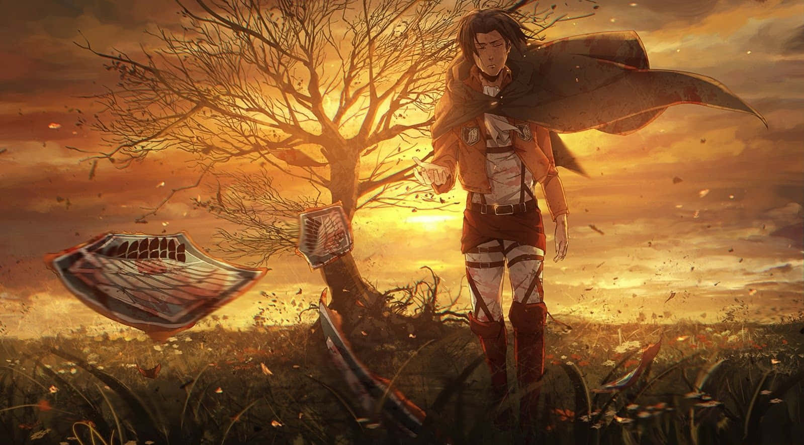 Join The Survey Corps And Become A Hero Wallpaper