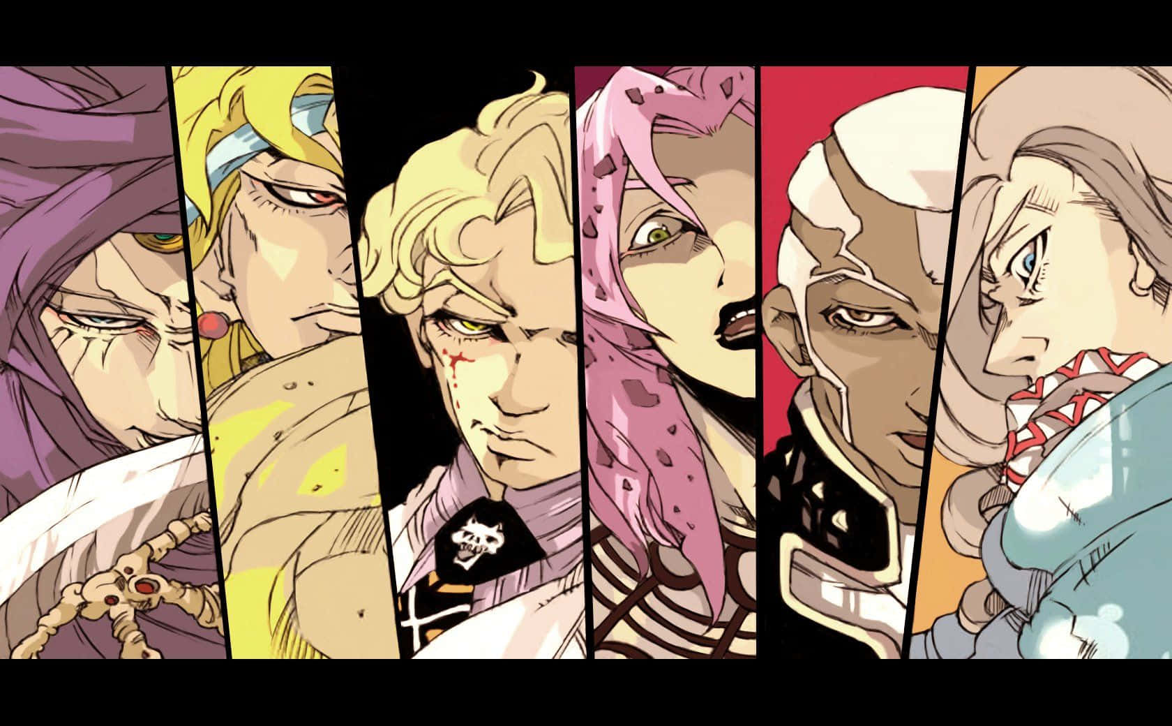 Jojo Bizarre Adventure Diavolo And Villains Wallpaper