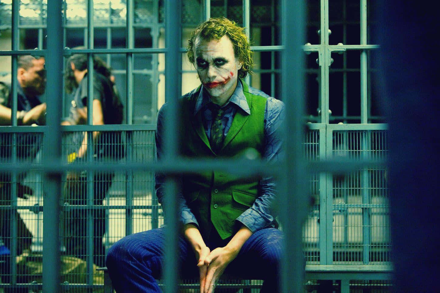 Joker In Prison Wallpaper