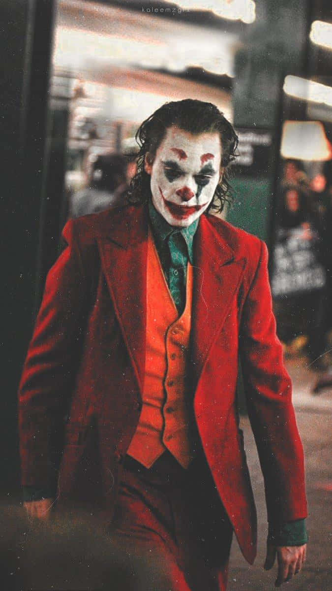 Joker Pfp Looking Down Wallpaper