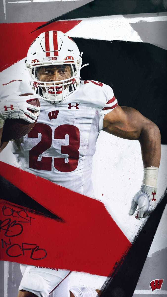 Jonathan Taylor Badgers Uniform Wallpaper