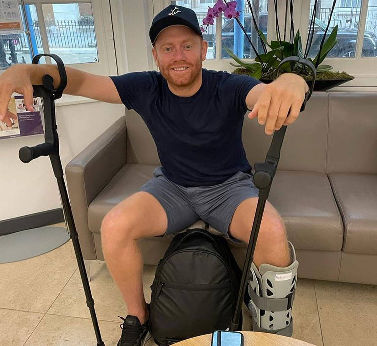 Jonny Bairstow In Casual Look Wallpaper