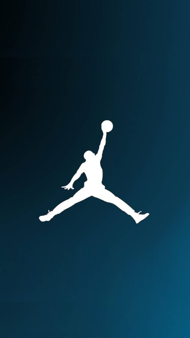 Jordan Brand Logo Sports Iphone Wallpaper