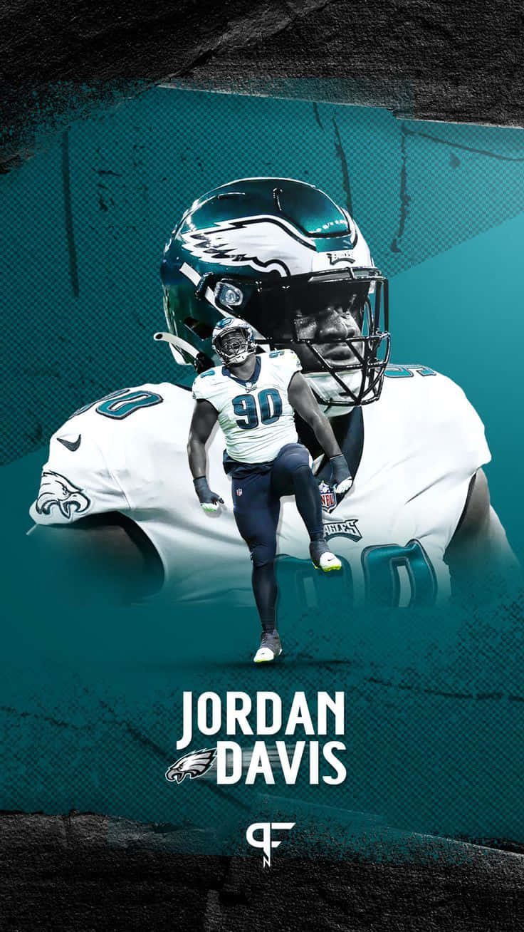 Jordan Davis Eagles Defensive Lineman Wallpaper