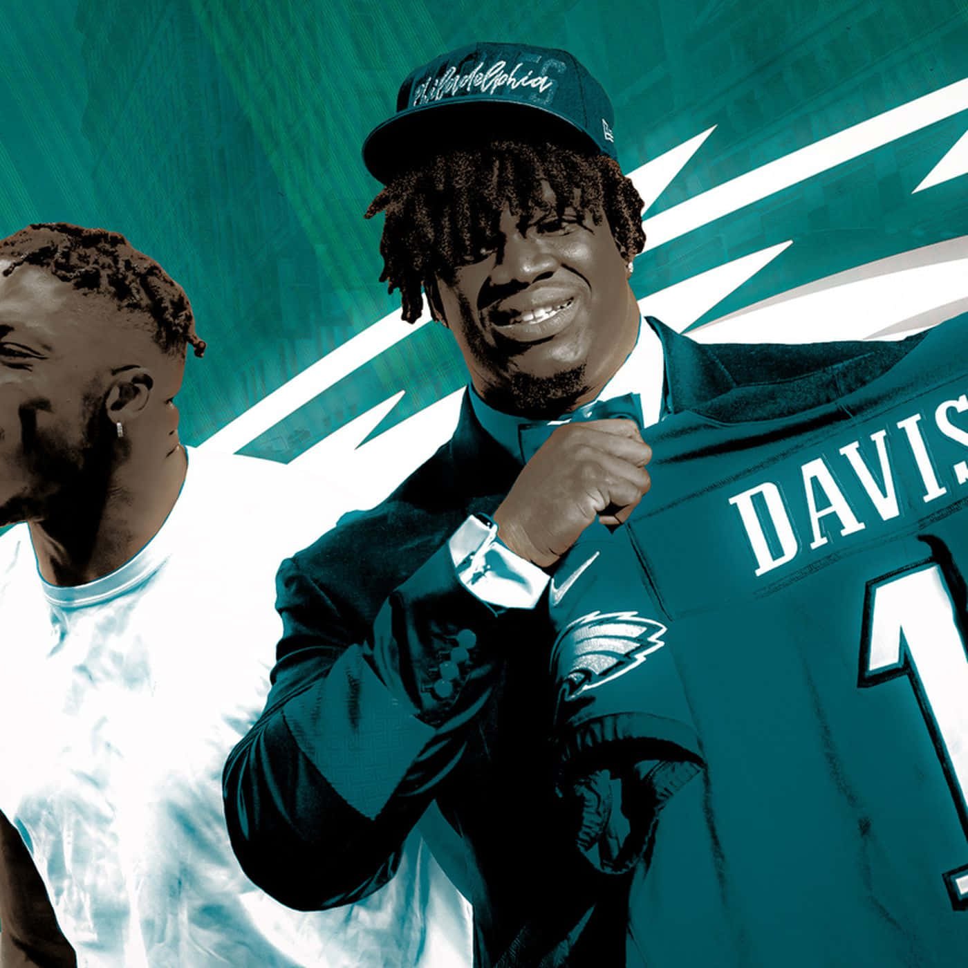 Jordan Davis Eagles Draft Day Wallpaper