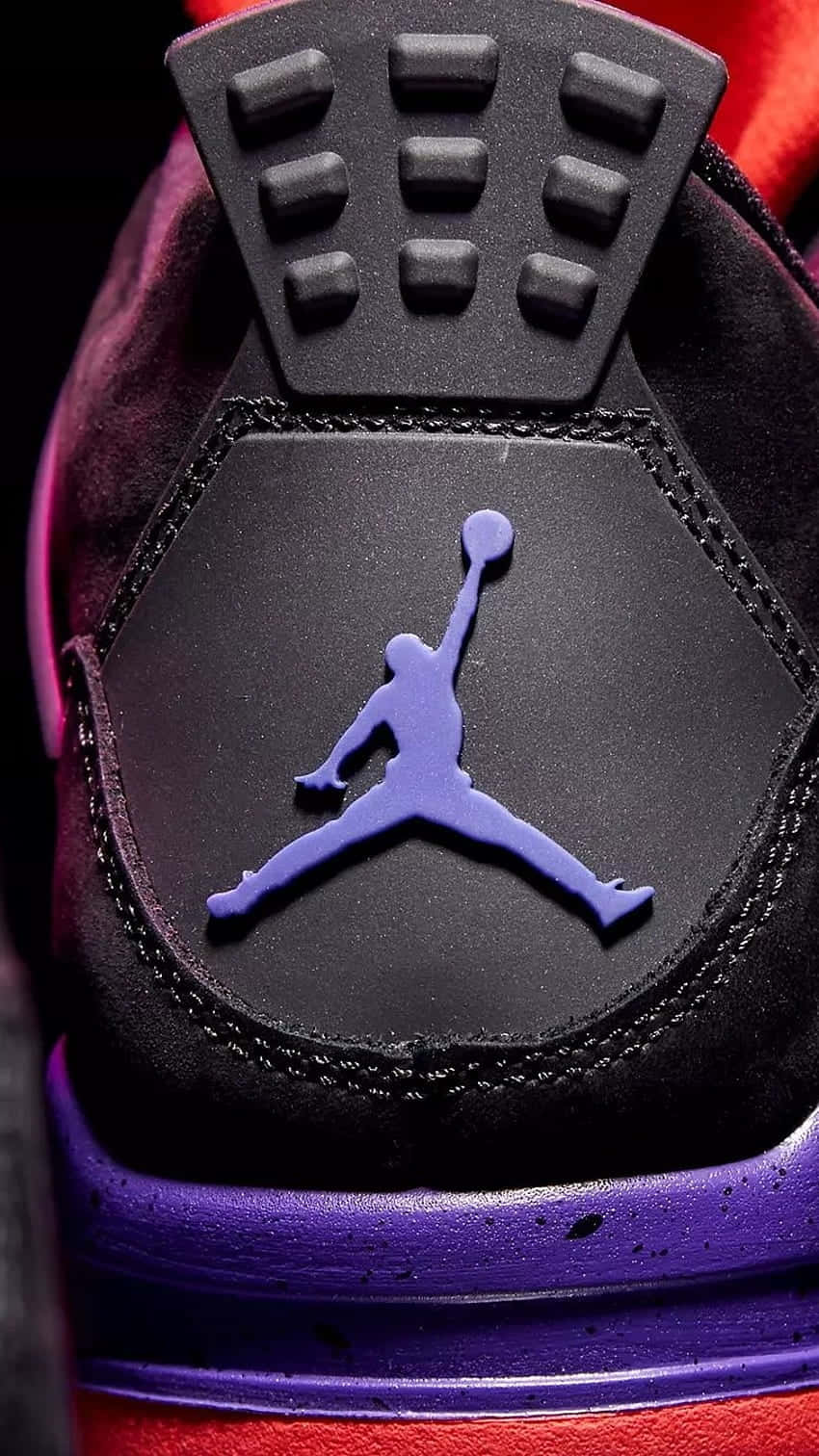 Jordan Logo On A Smartphone Wallpaper