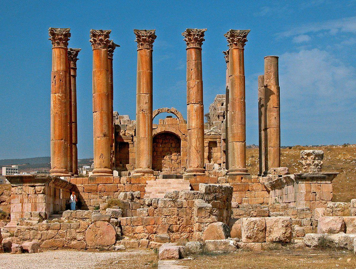 Jordan Temple Of Artemis Wallpaper