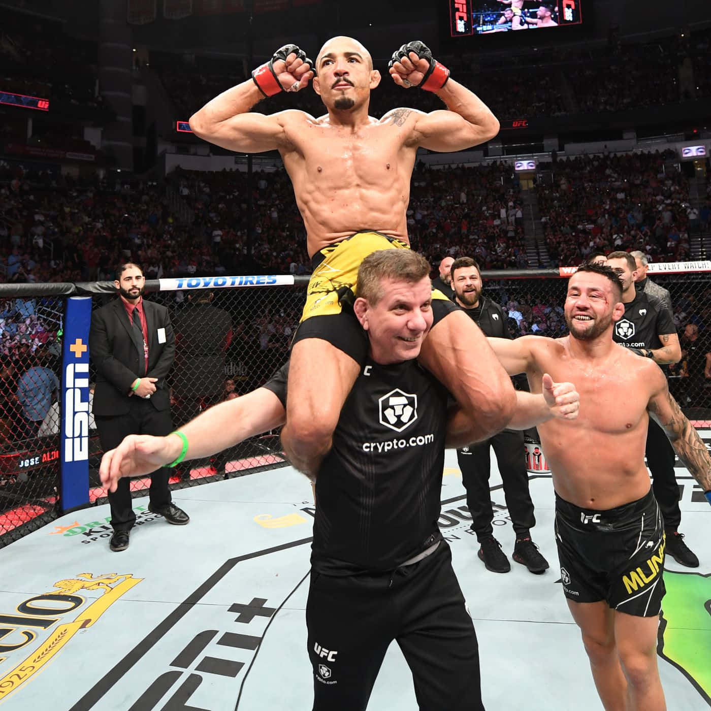 José Aldo Won Over Pedro Munhoz Wallpaper