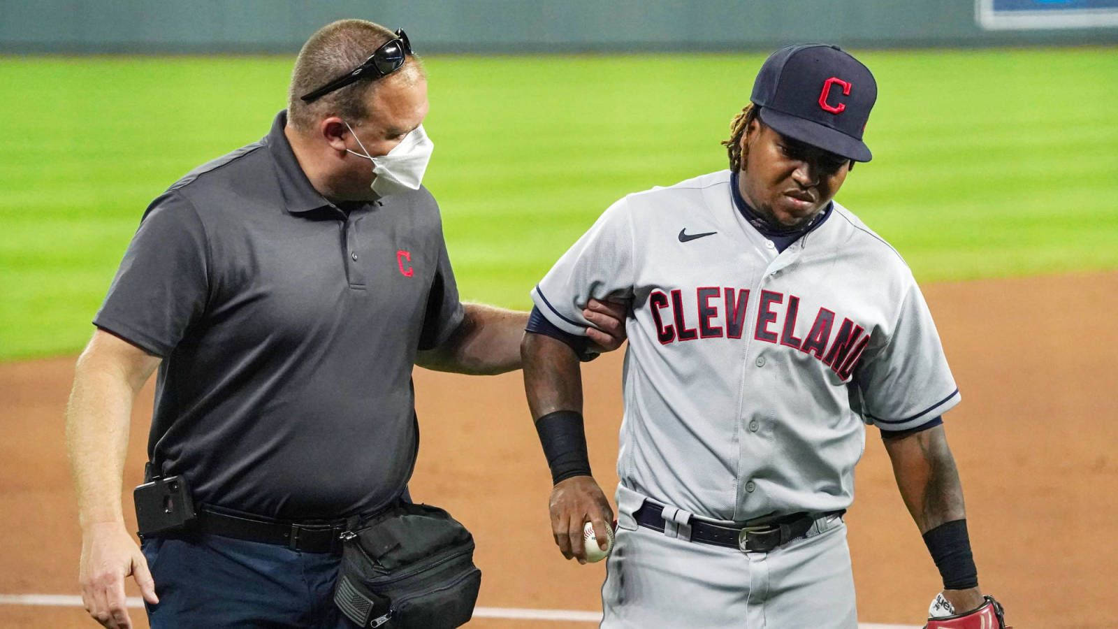 Jose Ramirez With Coach Wallpaper