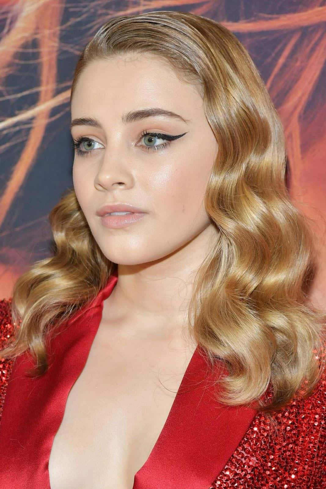 Josephine Langford Showcasing Glamorous Look Wallpaper