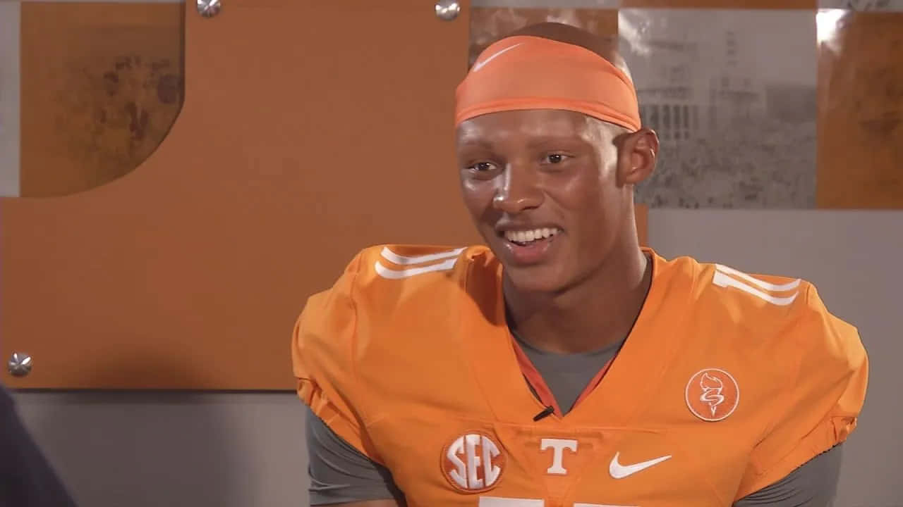 Joshua Dobbs Tennessee Volunteers Interview Wallpaper