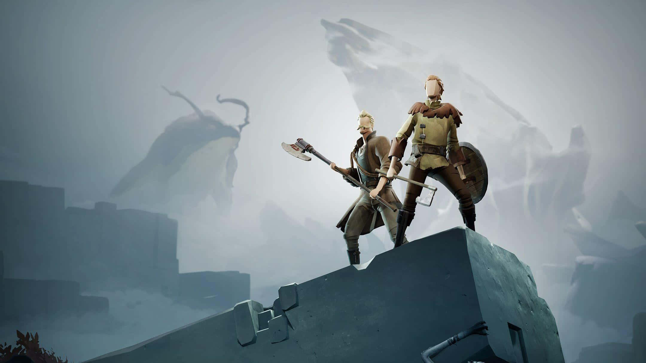 Journey Through The Ashen Plains Wallpaper