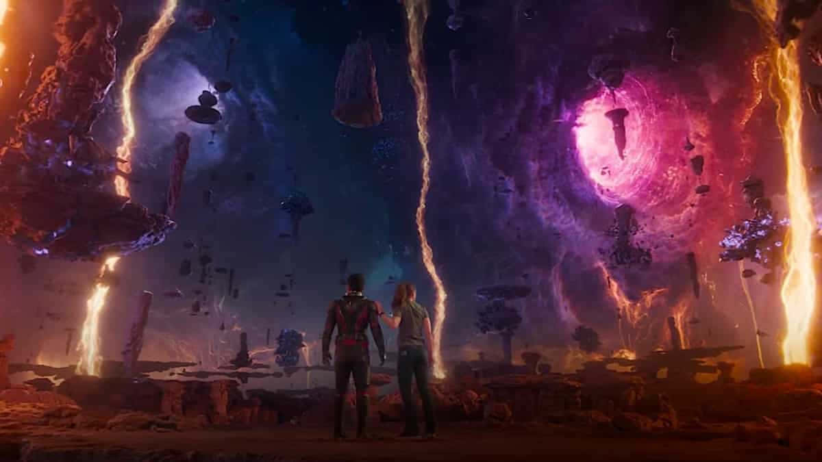 Journey Through The Quantum Realm Wallpaper