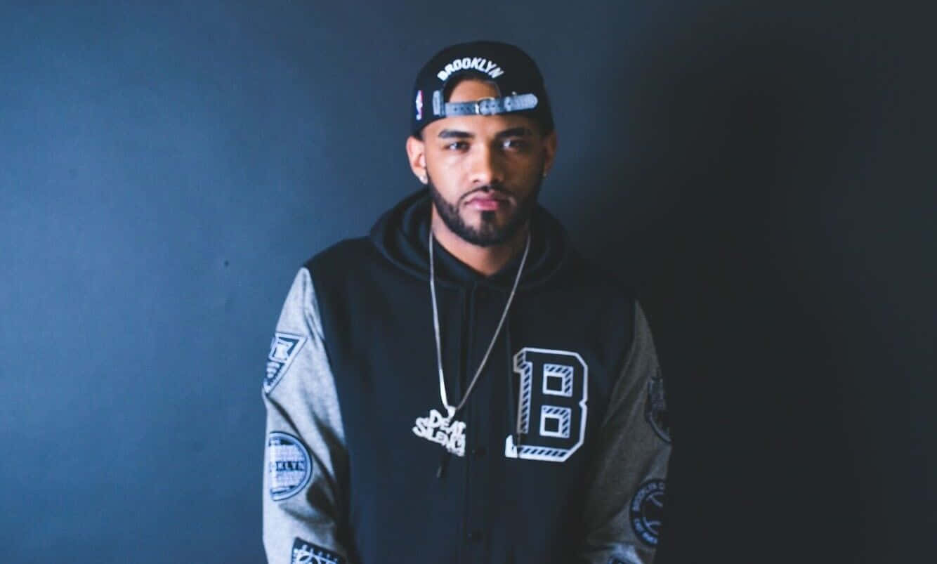 Joyner Lucas From His 2017 Shining Album Cover Wallpaper