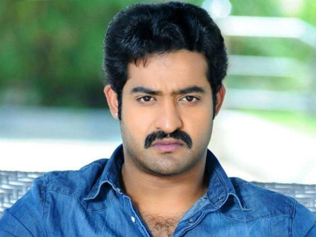 Jr Ntr Headshot With Mustache Wallpaper