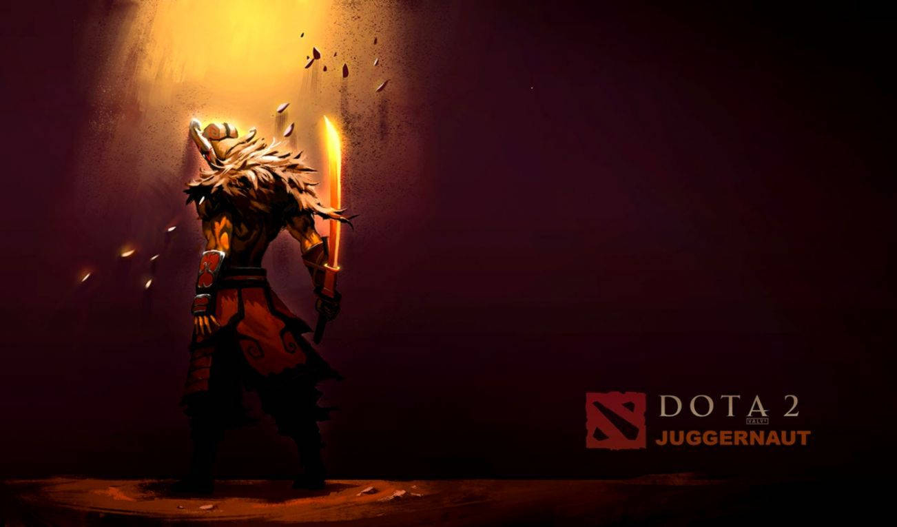 Juggernaut Dota 2 Poster Wallpaper