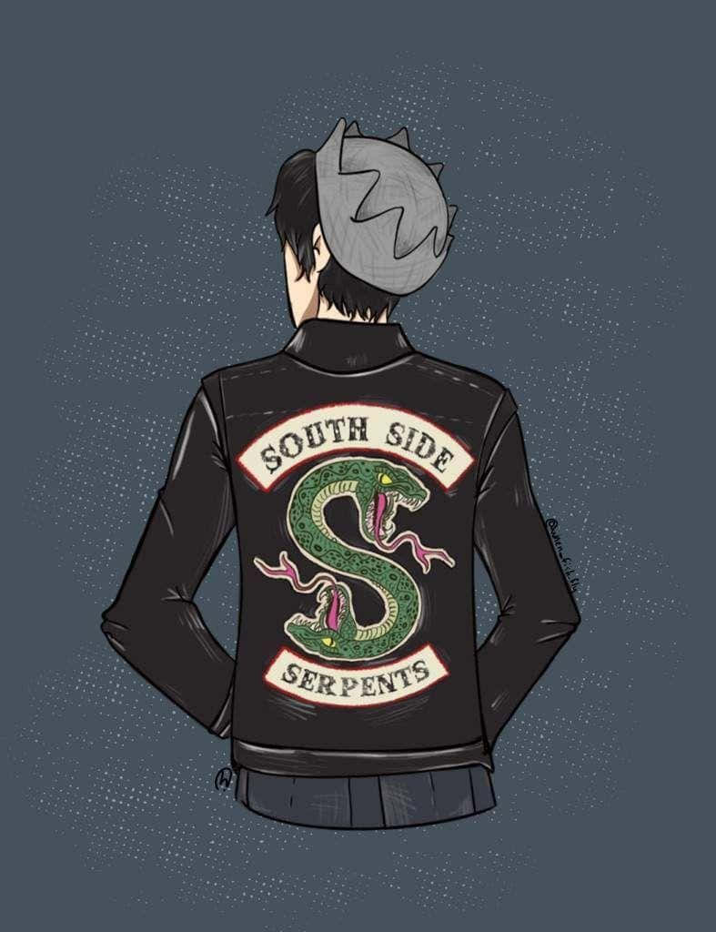 Jughead Jones Unites With The Southside Serpents Wallpaper