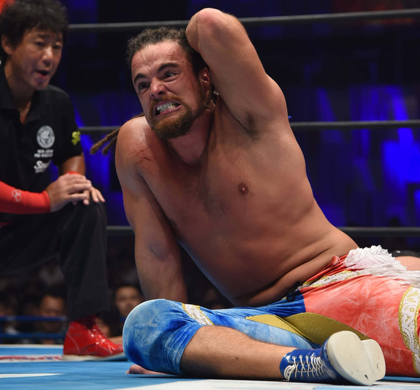 Juice Robinson In Action - New Japan Pro Wrestling Wallpaper