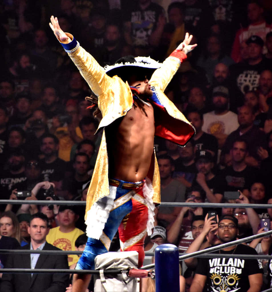 Juice Robinson Raising Arms Wallpaper