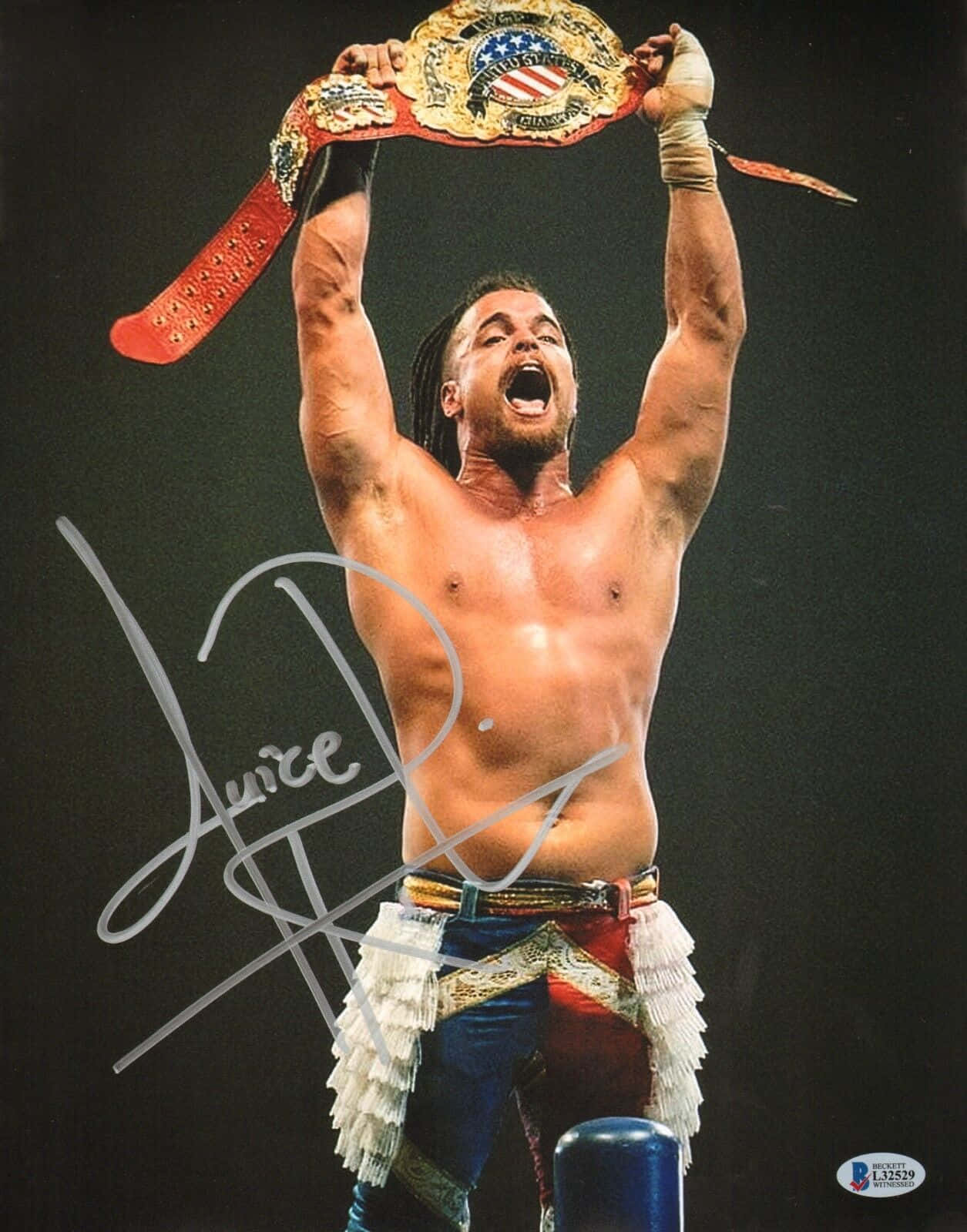 Juice Robinson White Ink Signature Wallpaper