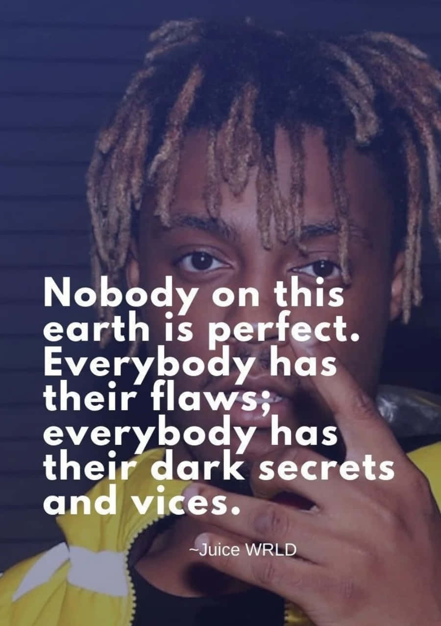 Juice Wrld Quotes 900 X 1279 Wallpaper Wallpaper