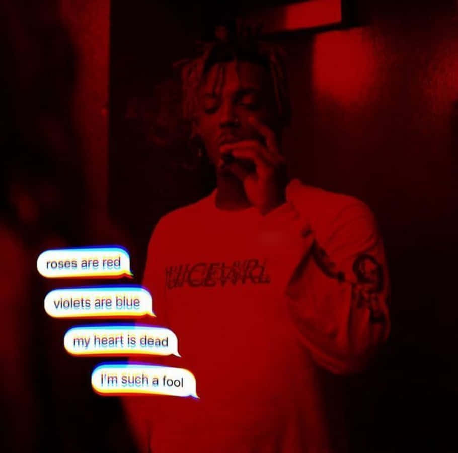 Juice Wrld's Inspirational Quote On Success Wallpaper