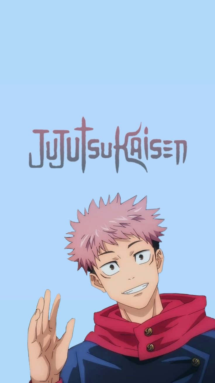 Jujutsu Kaisen Anime Character Yuji Itadori Wallpaper Wallpaper