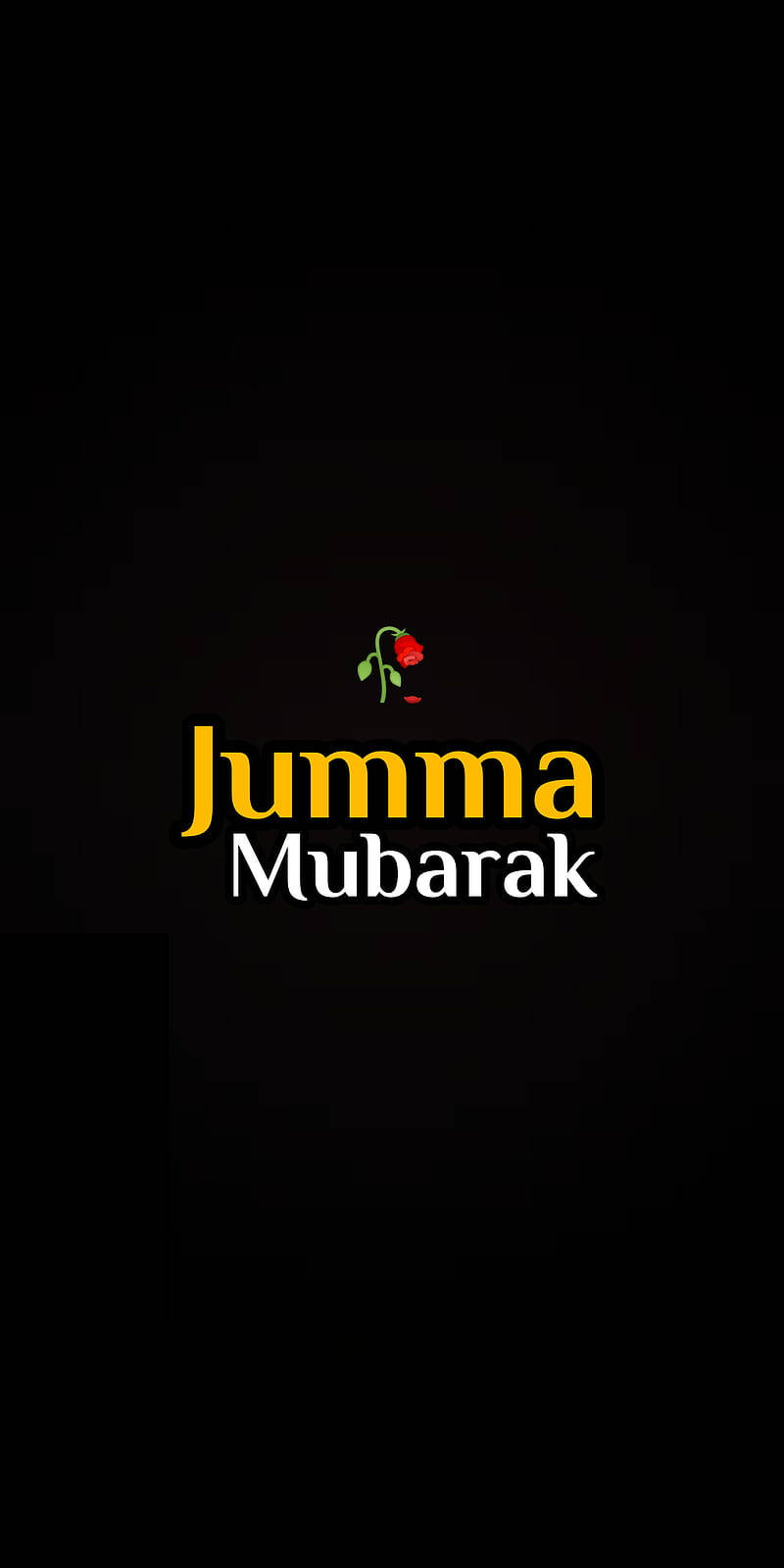 Jumma Mubarak Minimalist Wallpaper