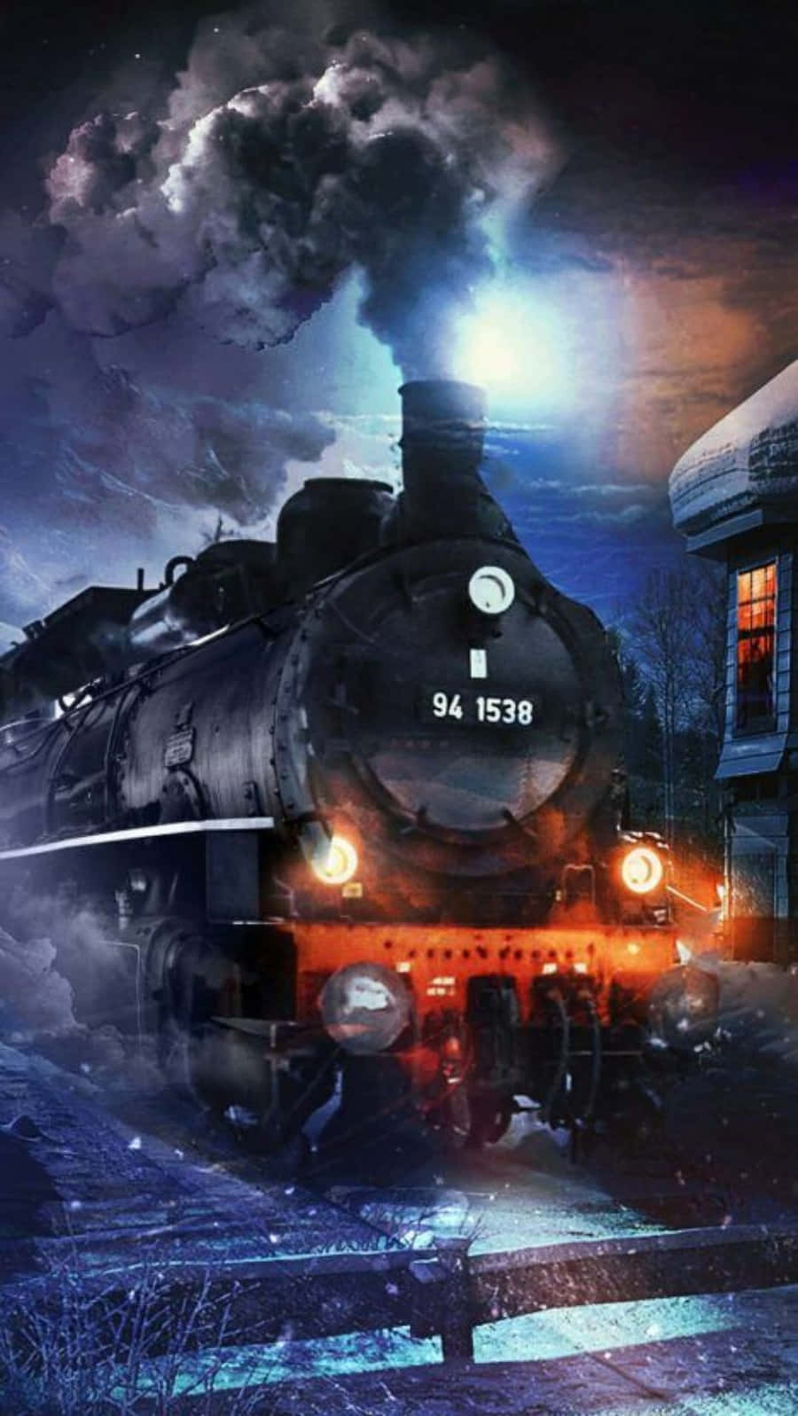 Jump Aboard A Magical Journey With The Hogwarts Express Train. Wallpaper