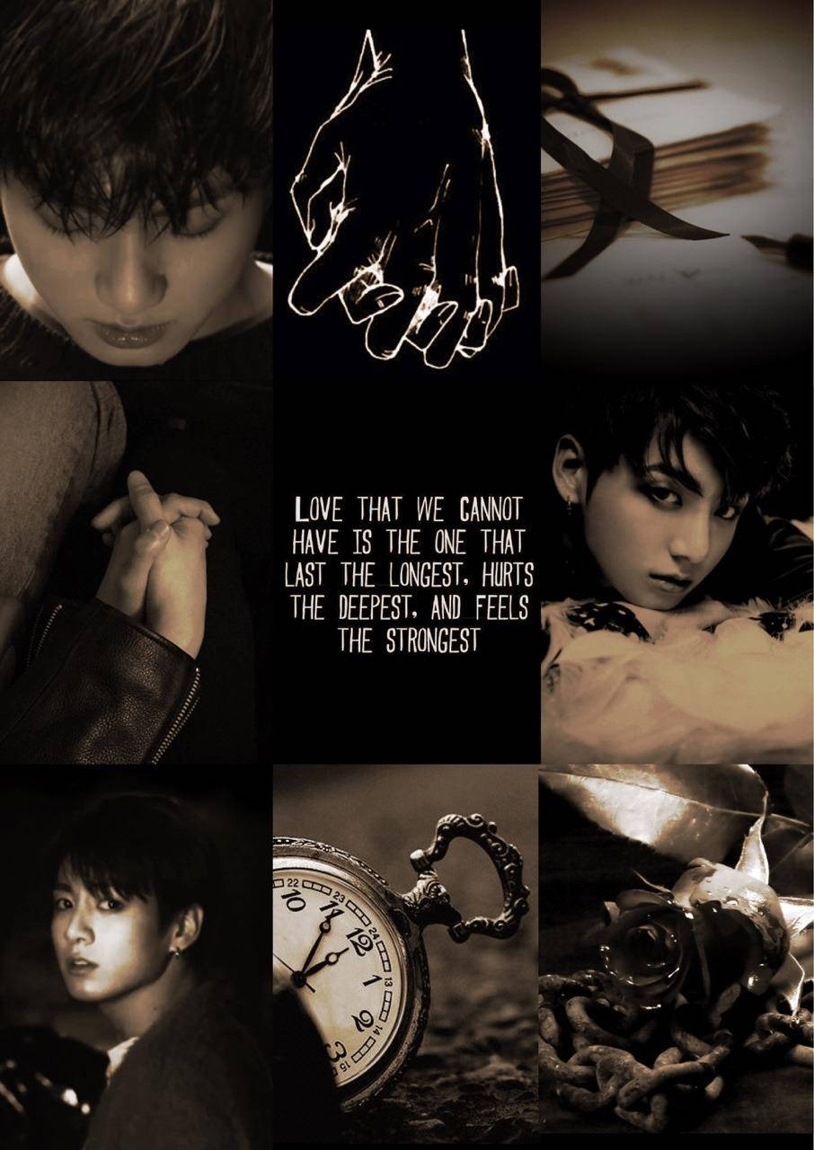 Jungkook Aesthetic Forbidden Love Wallpaper