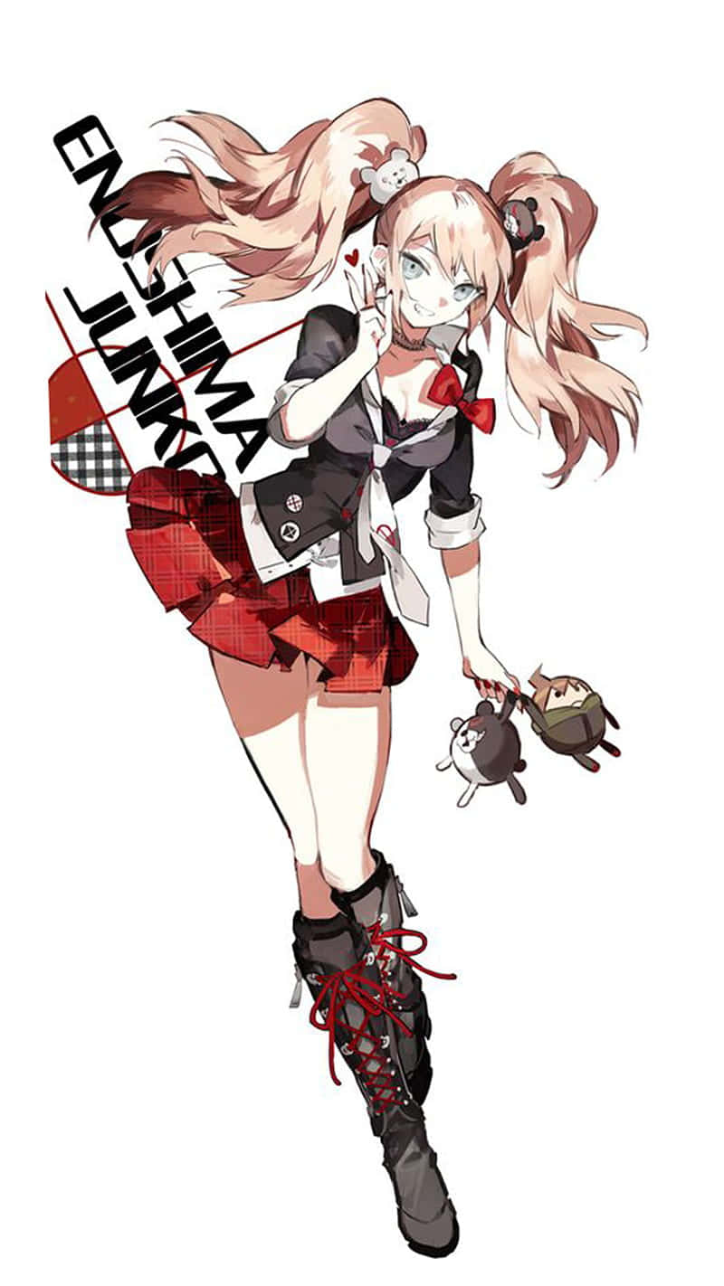 Junko Enoshima Name Danganronpa Pfp Wallpaper