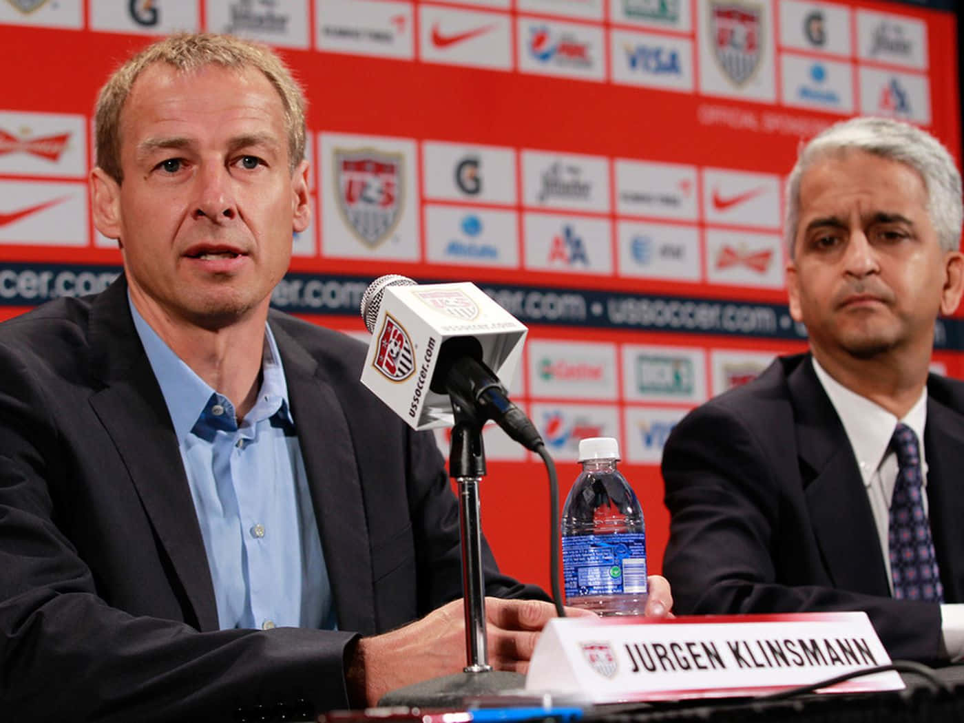 Jurgen Klinsmann Press Conference Wallpaper