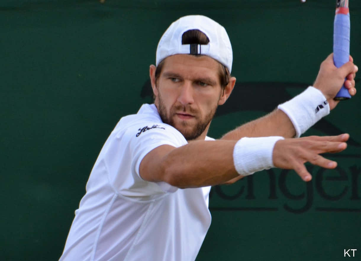 Jurgen Melzer With Serious Face Wallpaper