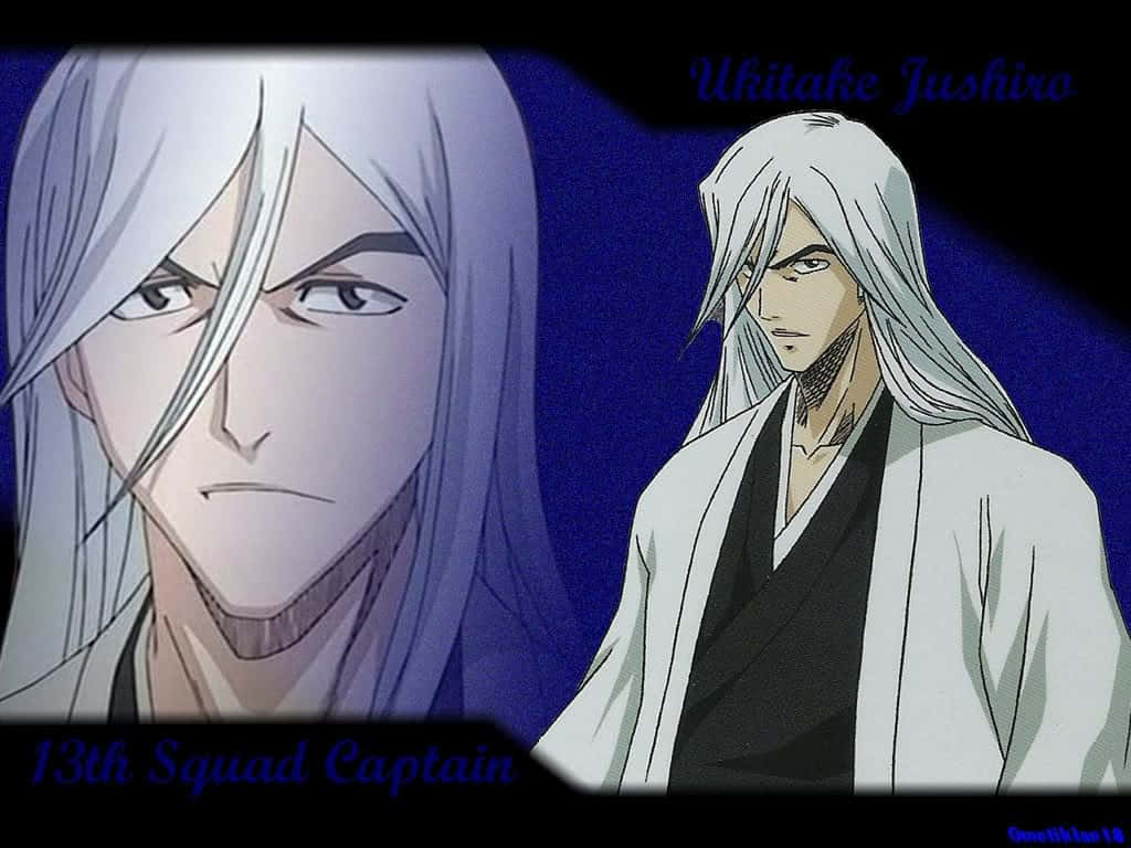 Jushiro Ukitake, Captain Of The 13th Squad Of Gotei 13 Wallpaper